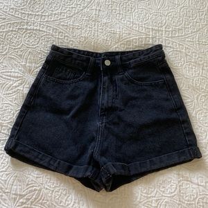 SHEIN Black Jean Shorts | Brand New